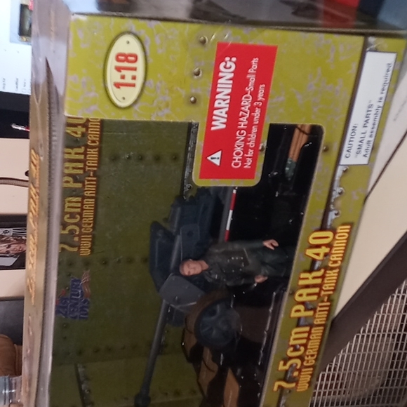 Mint 1\18scale pak 40 ww2 german gun - Picture 3 of 3